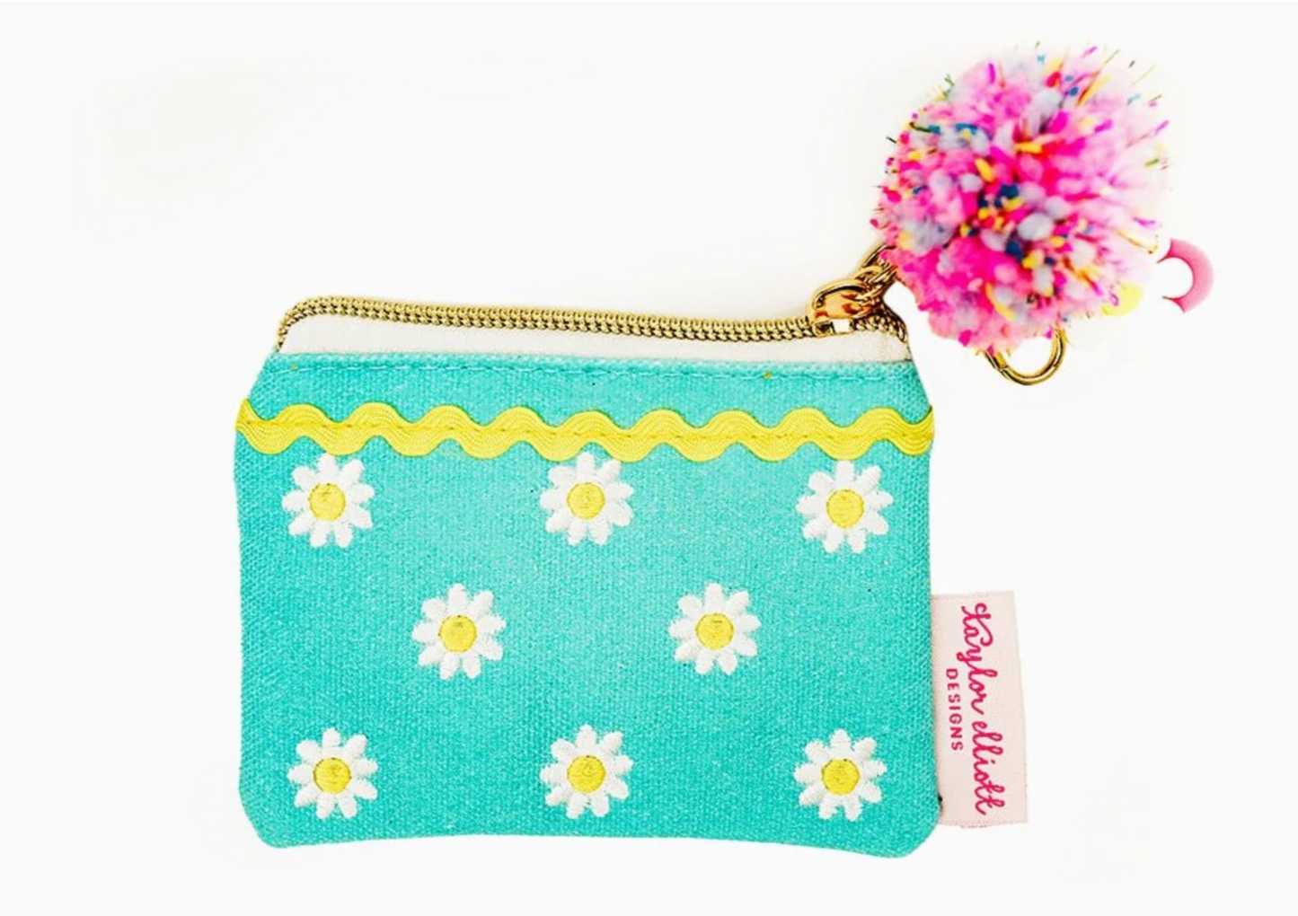 Daisy Darling Card Holder Keychain