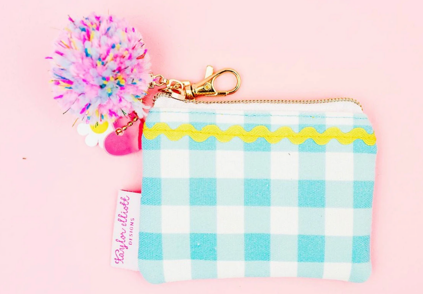 Daisy Darling Card Holder Keychain