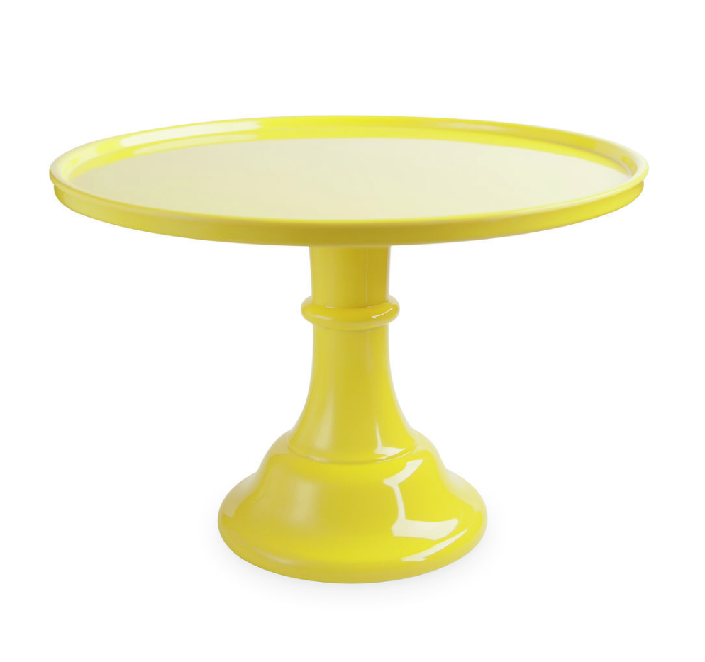 Yellow Melamine Cake Stand