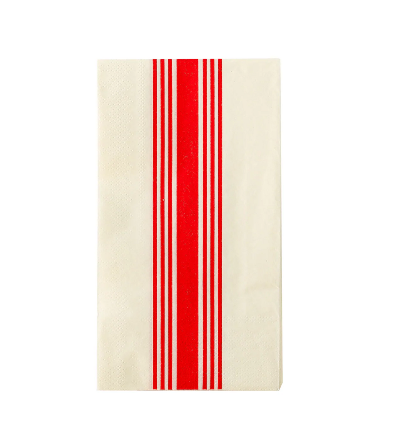 HAMPTONS RED STRIPE PAPER GUEST TOWEL