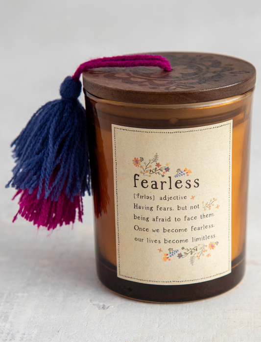 Definition Candle Fearless