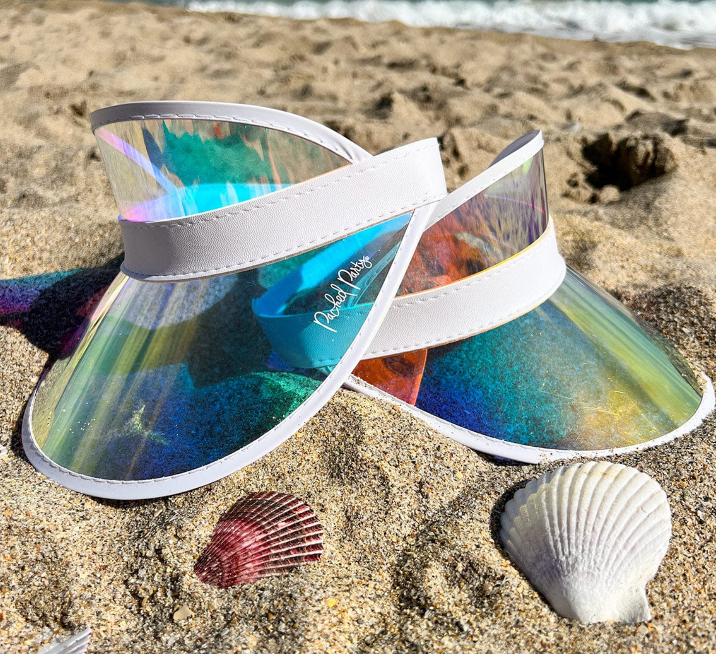 THROW SHADE HOLOGRAPHIC VISOR SET